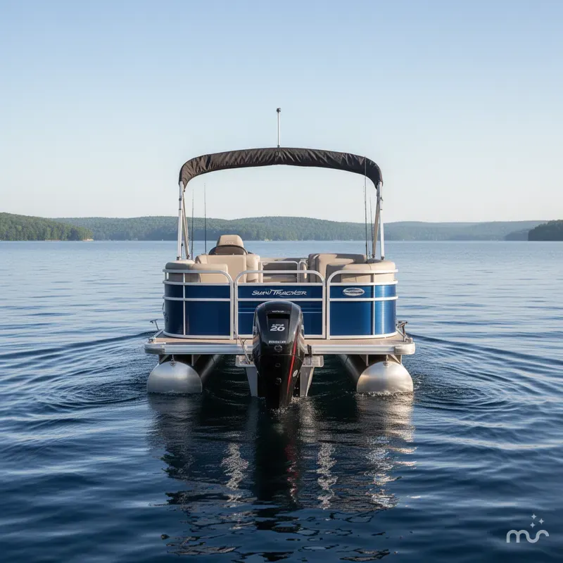 Slide: The Image of Sun Tracker Fishin' Barge 20 DLX 2026 - 2