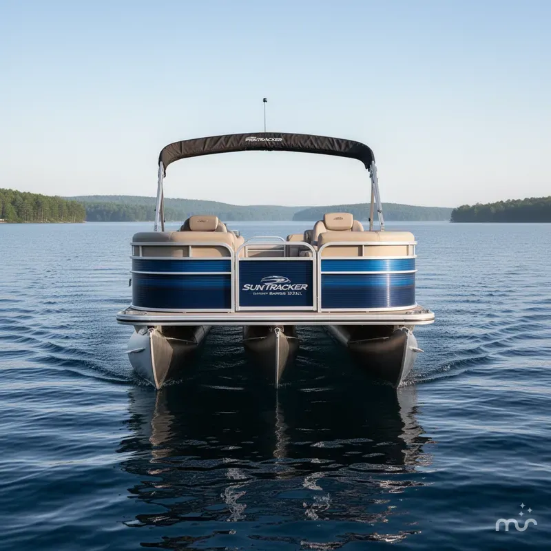 Slide: The Image of Sun Tracker Fishin' Barge 20 DLX 2026 - 3