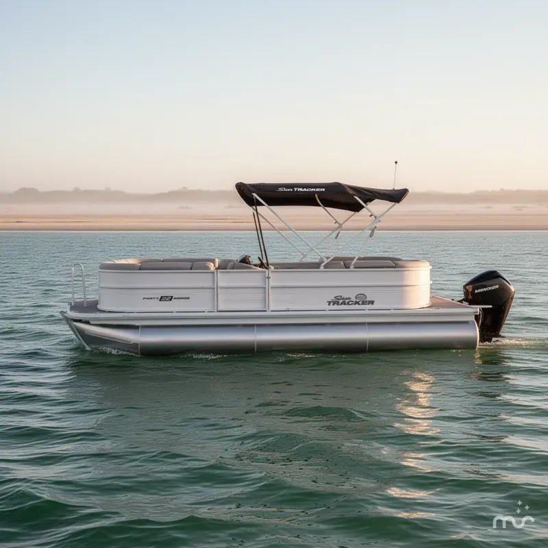 Slide: The Image of Sun Tracker Party Barge 22 XP3 2026 - 1