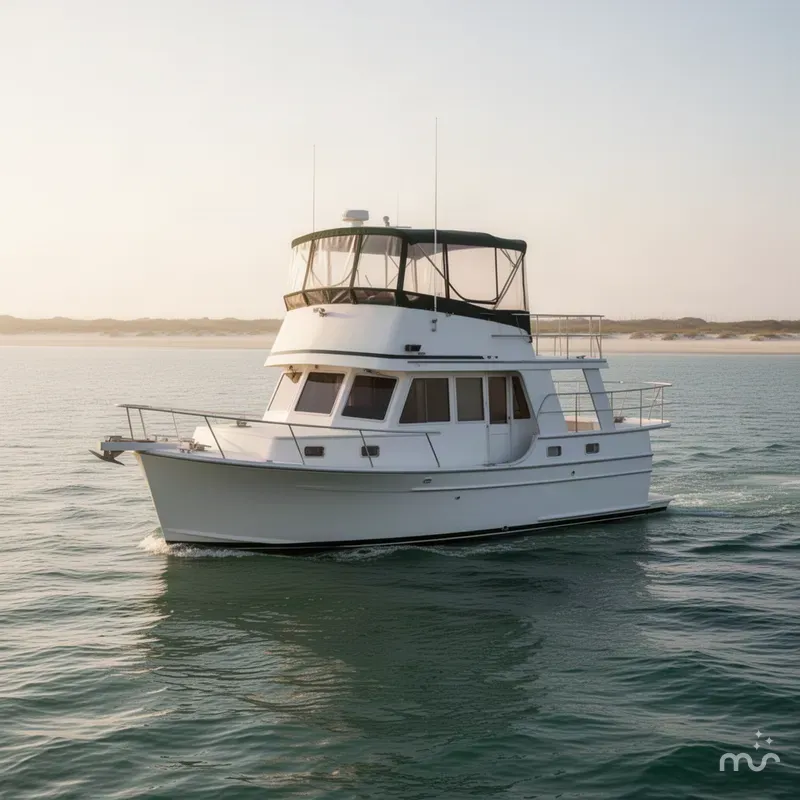 Slide: The Image of Mainship 390 Trawler 2000 - 1