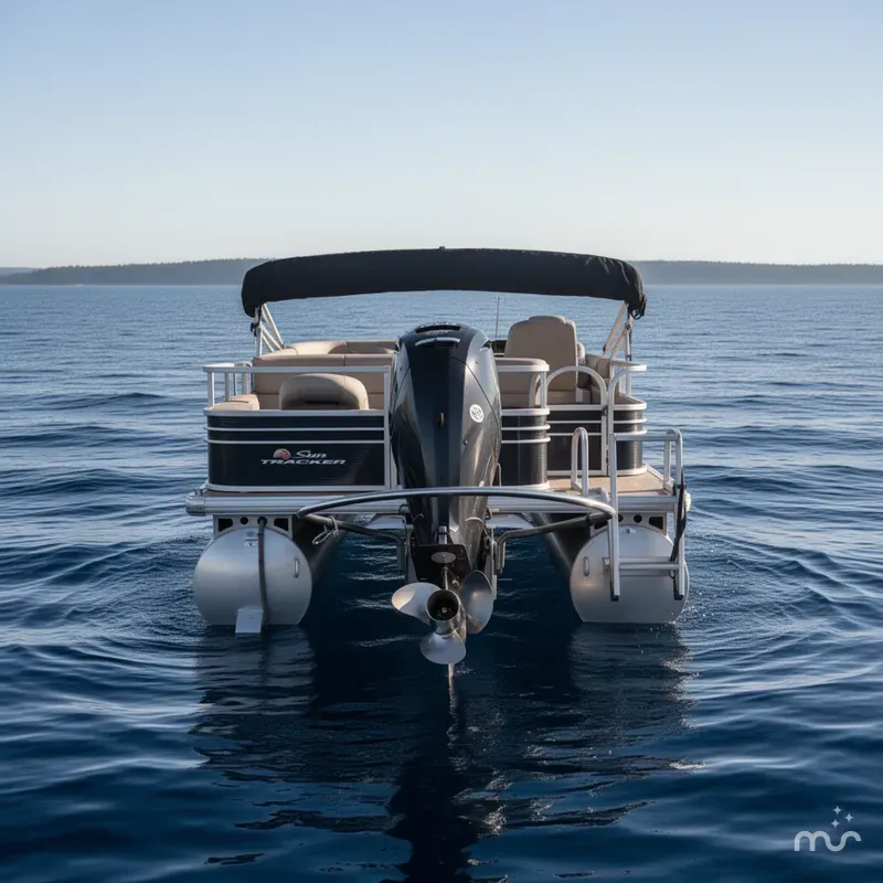 Slide: The Image of Sun Tracker Fishin' Barge 20 DLX 2020 - 1