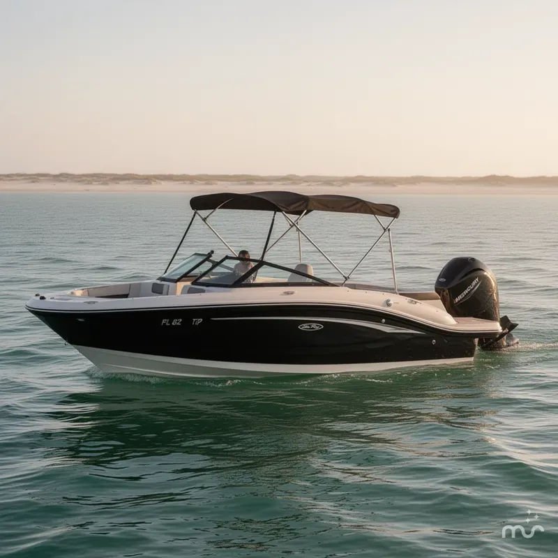 Slide: The Image of Sea Ray SPX 190 Outboard 2023 - 2