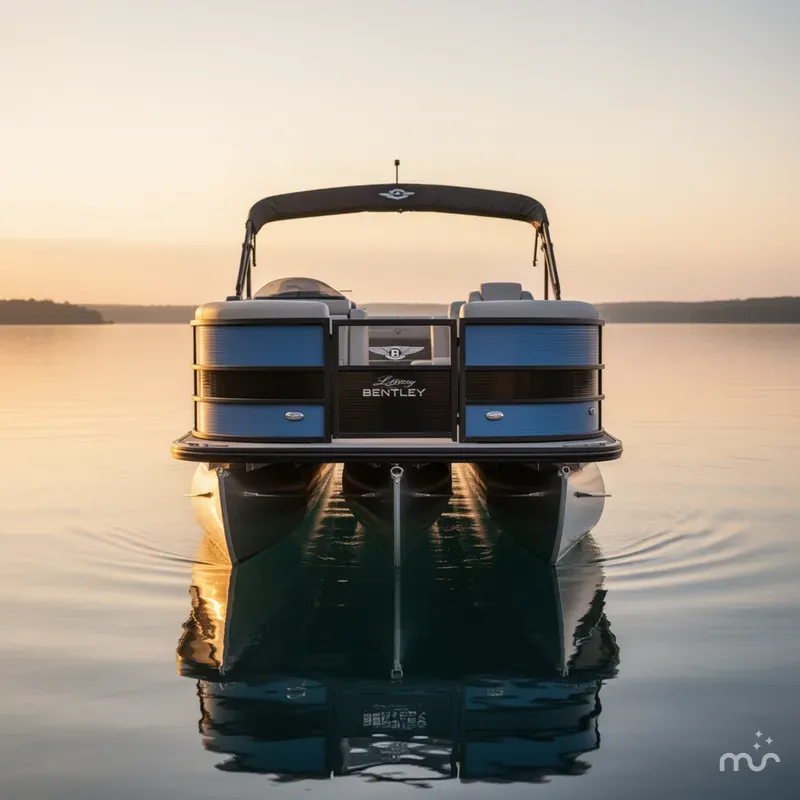 Slide: The Image of Bentley Pontoons Legacy Swingback Ext 243 2027 - 1