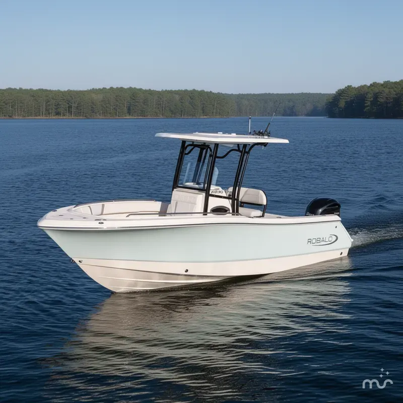Slide: The Image of Robalo R230 Center Console 2023 - 2
