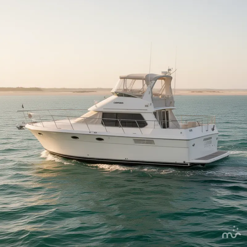 The Image of Carver Yachts 455 Aft Cabin Motor Yacht 1996 - 0