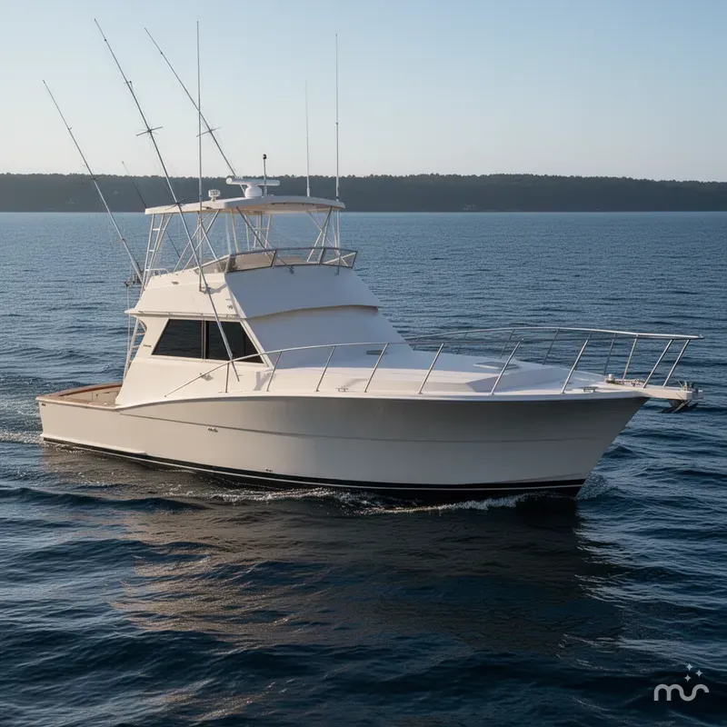 The Image of Viking 41 Convertible 1986 - 0