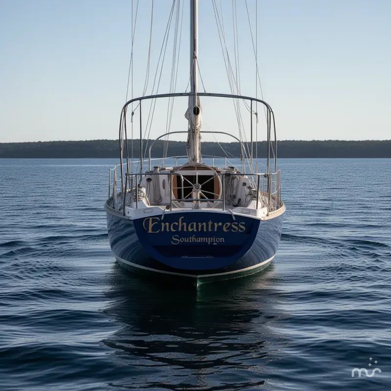 Slide: The Image of Newport Sloop 1991 - 2