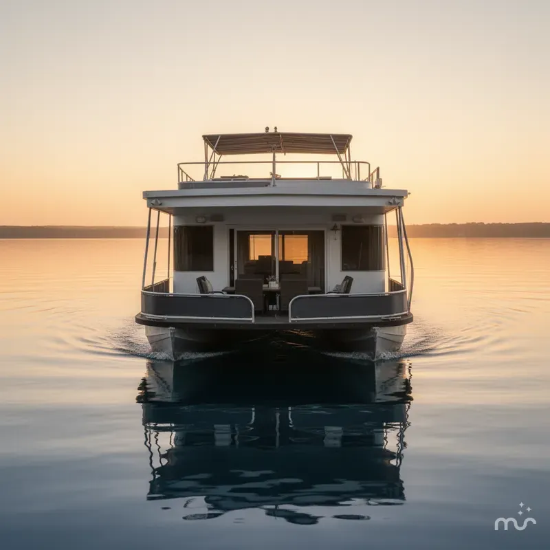 Slide: The Image of Stardust Cruisers Houseboat 2004 - 1