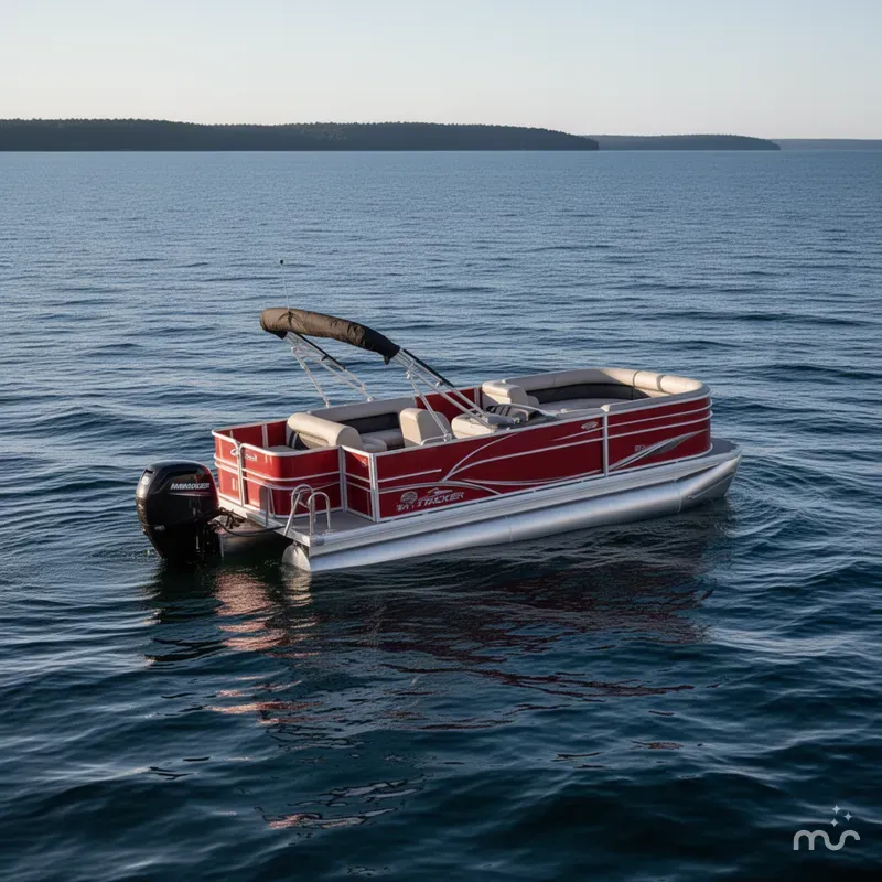 The Image of Sun Tracker Party Barge 18 DLX 2026 - 0