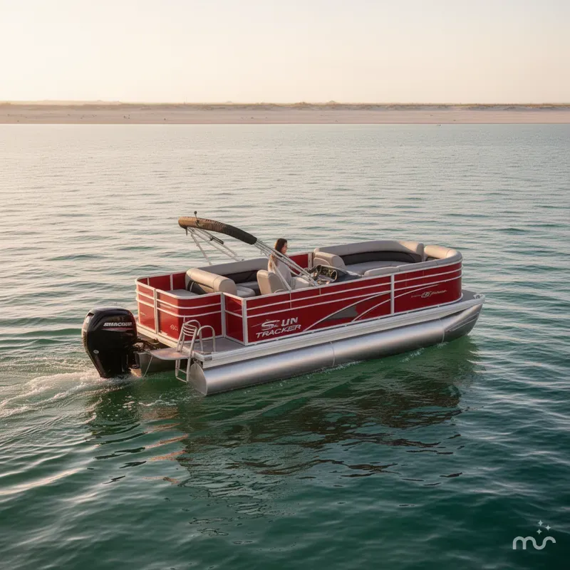 The Image of Sun Tracker Party Barge 18 DLX 2026 - 0