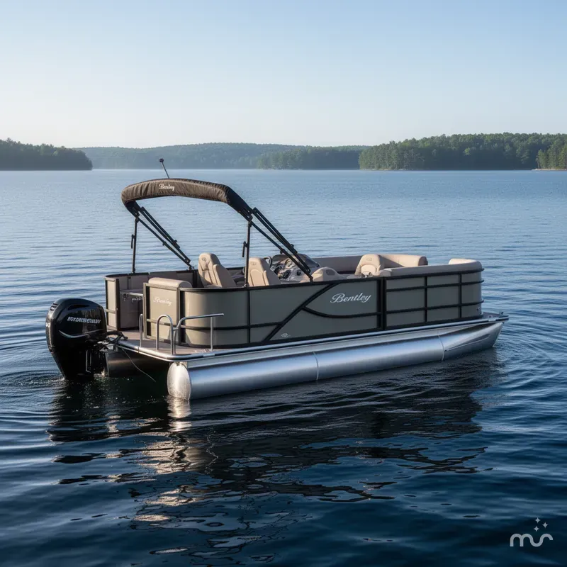 Slide: The Image of Bentley Pontoons LE 160 CR 2026 - 2
