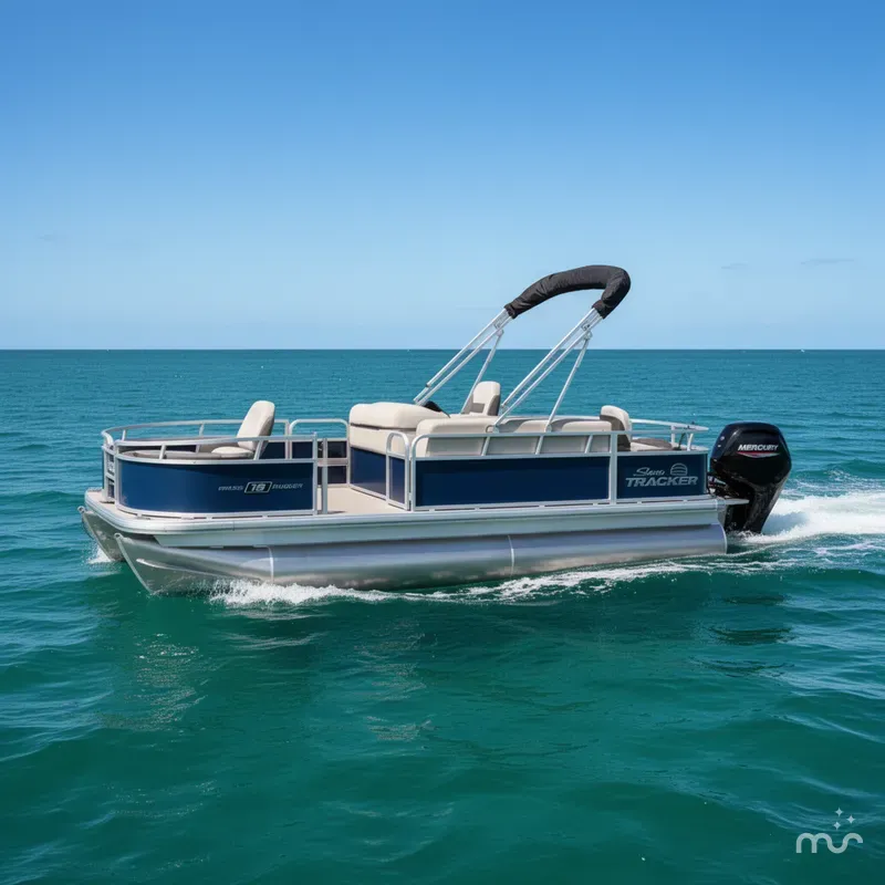 Slide: The Image of Sun Tracker Bass Buggy 18 DLX 2026 - 1