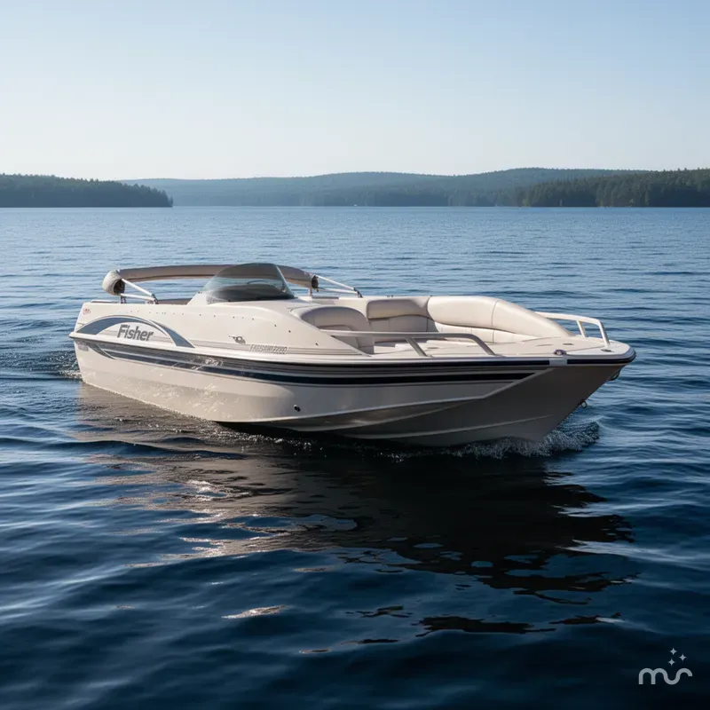 The Image of Fisher Freedom 2200 Deck Boat 2001 - 0