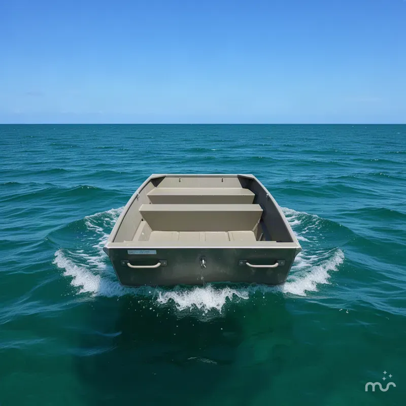 Slide: The Image of White River TOPPER 1236 JON BOAT 2025 - 2