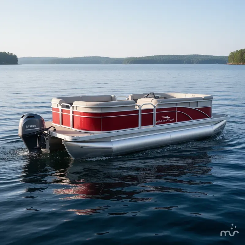 Slide: The Image of Bennington 20 SLV & 50HP Yamaha 4Stroke 2020 - 1
