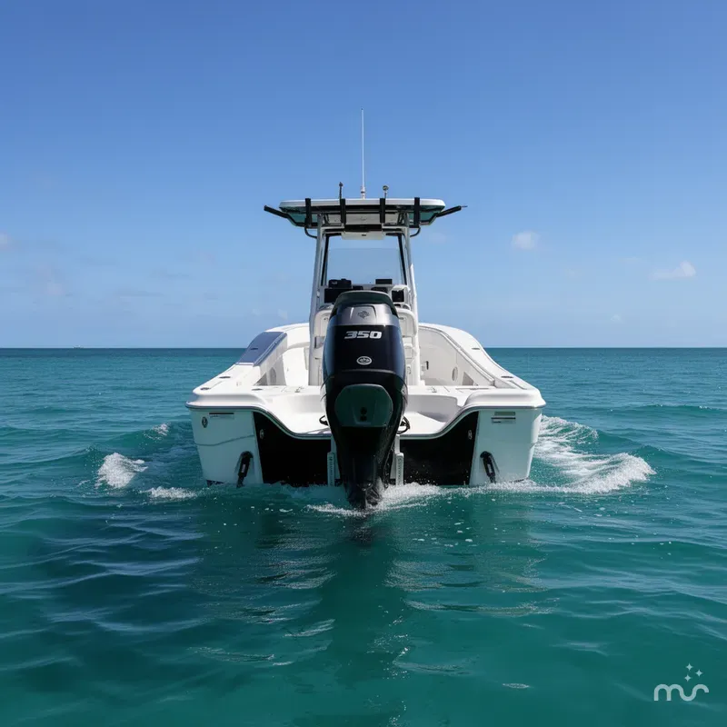 Slide: The Image of Blazer Bay Makaira 2600 2027 - 1