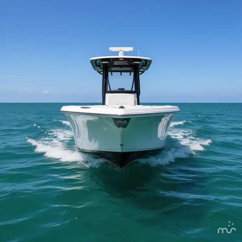 Slide: The Image of Blazer Bay Makaira 2600 2027 - 2