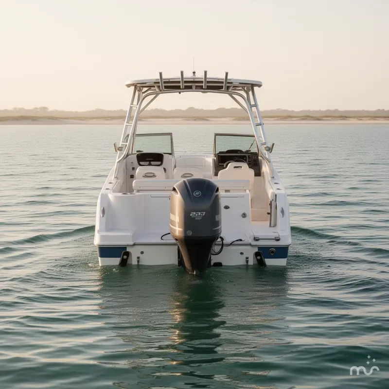 Slide: The Image of Robalo R247 Dual Console 2013 - 2