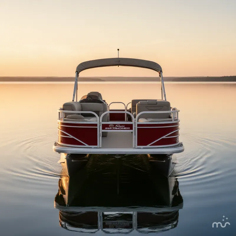 Slide: The Image of Sun Tracker Fishin Barge 2020 - 1