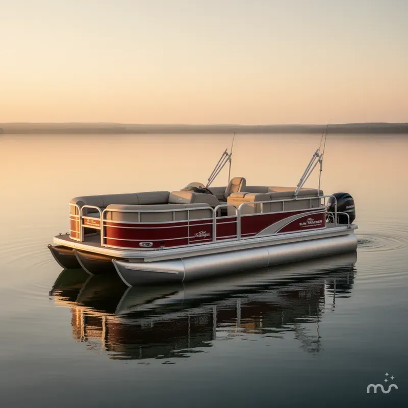 Slide: The Image of Sun Tracker Fishin Barge 2020 - 2