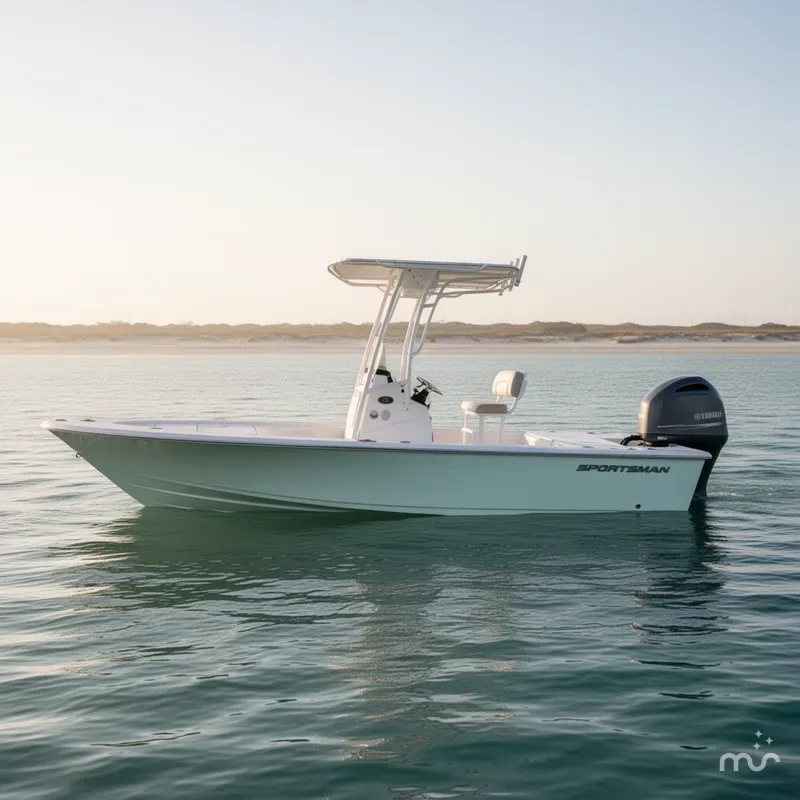 Slide: The Image of Sportsman Masters 207 Bay Boat 2017 - 2
