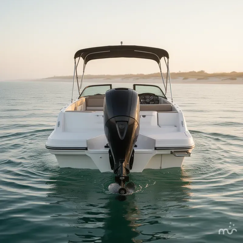 Slide: The Image of Bayliner VR6 Bowrider OB 2023 - 2
