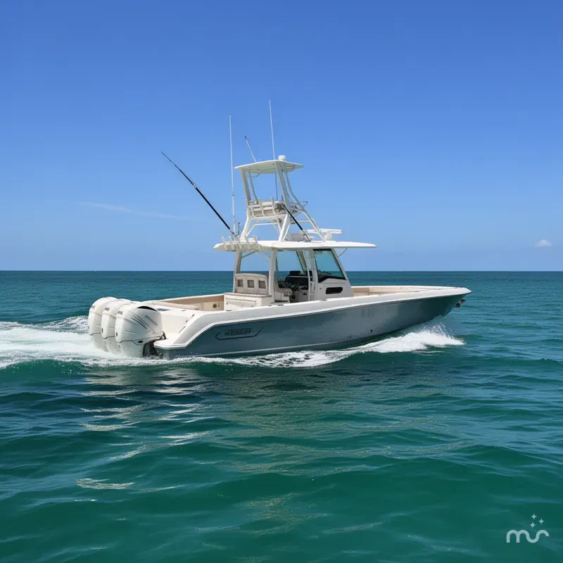 Slide: The Image of Boston Whaler 380 Outrage 2018 - 2