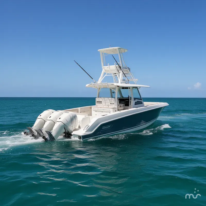 Slide: The Image of Boston Whaler 380 Outrage 2018 - 4