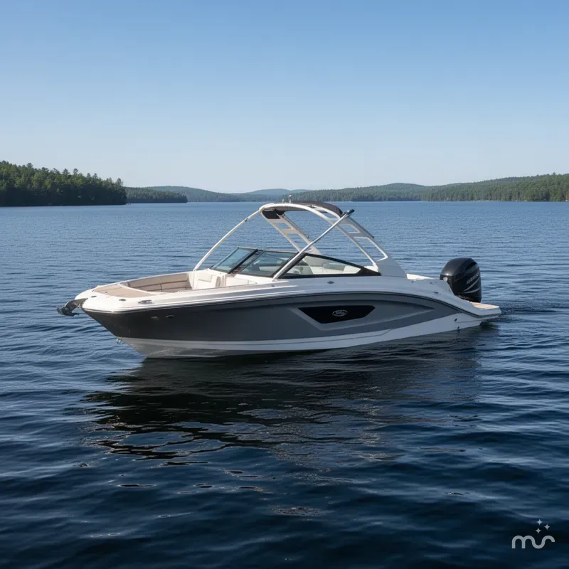 Slide: The Image of Sea Ray SDX 270 Outboard 2021 - 1