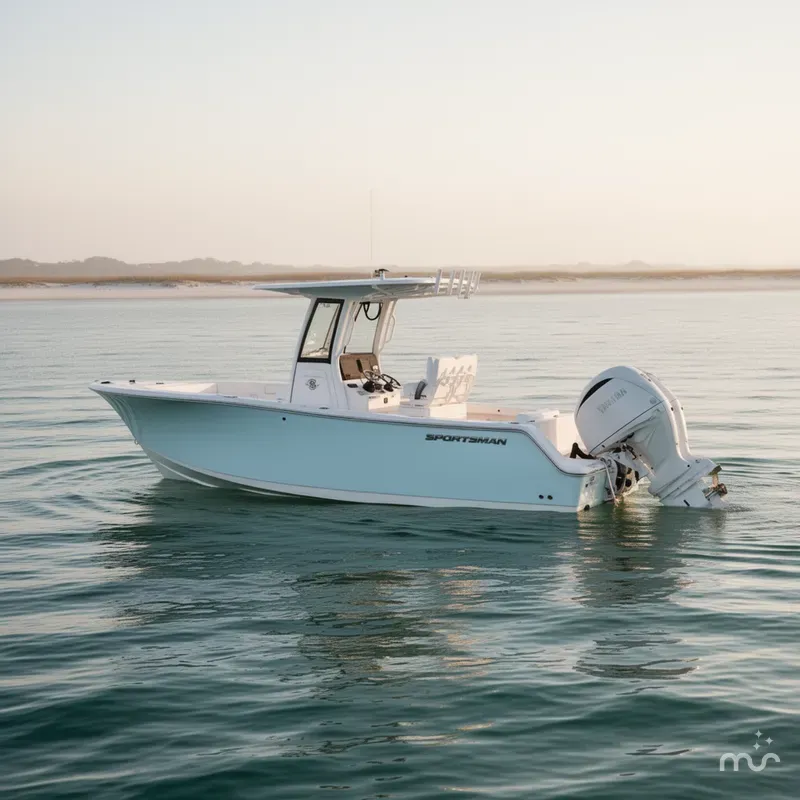 Slide: The Image of Sportsman Open 252 Center Console 2026 - 2