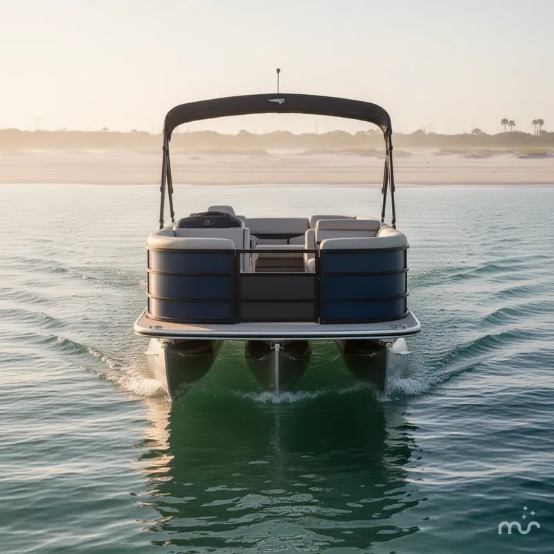 Slide: The Image of Bentley Pontoons Legacy 223 Swingback 2025 - 3