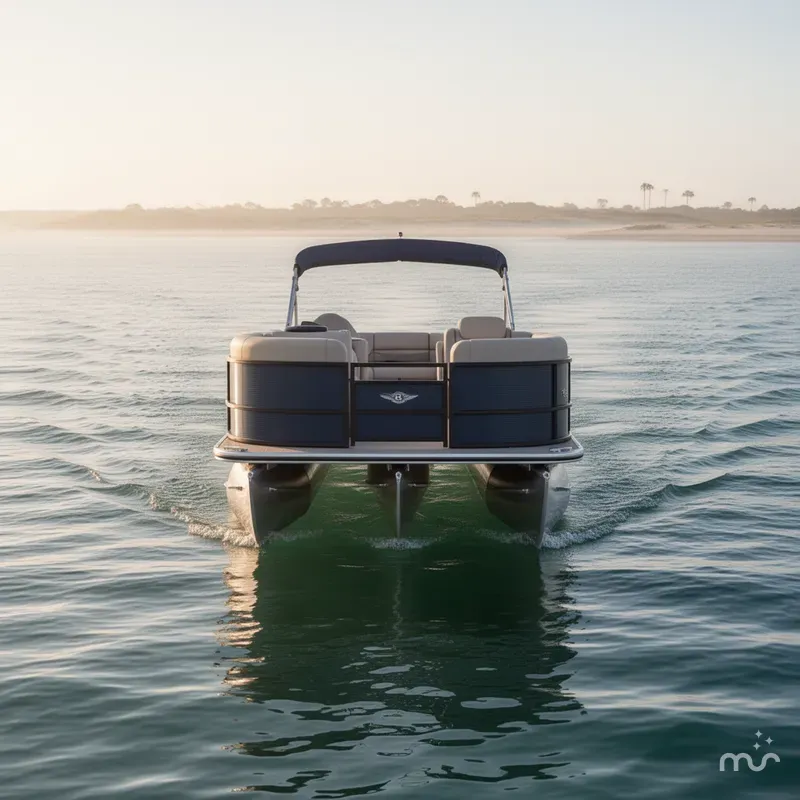 Slide: The Image of Bentley Pontoons Legacy 240 Cruise 2019 - 2
