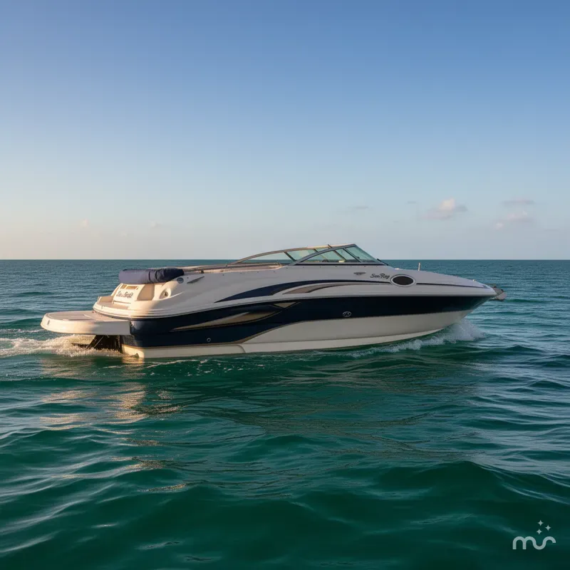 Slide: The Image of Sea Ray 240 Sundeck 2002 - 4