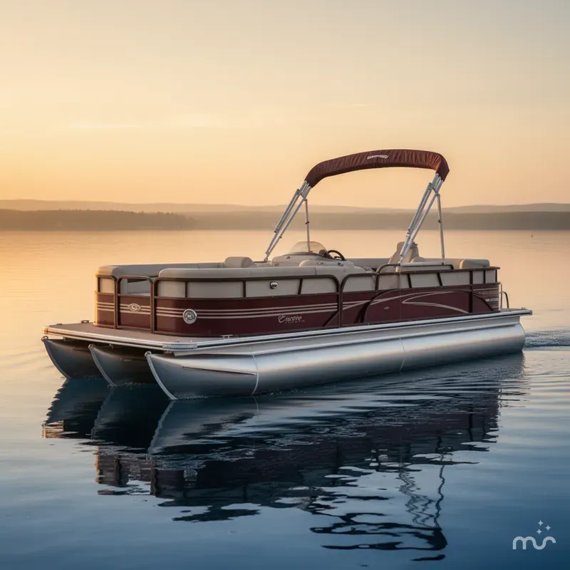 The Image of Bentley Pontoons Encore 253 Party Cruise SE Triple-Log Powered By A 2012 - 0