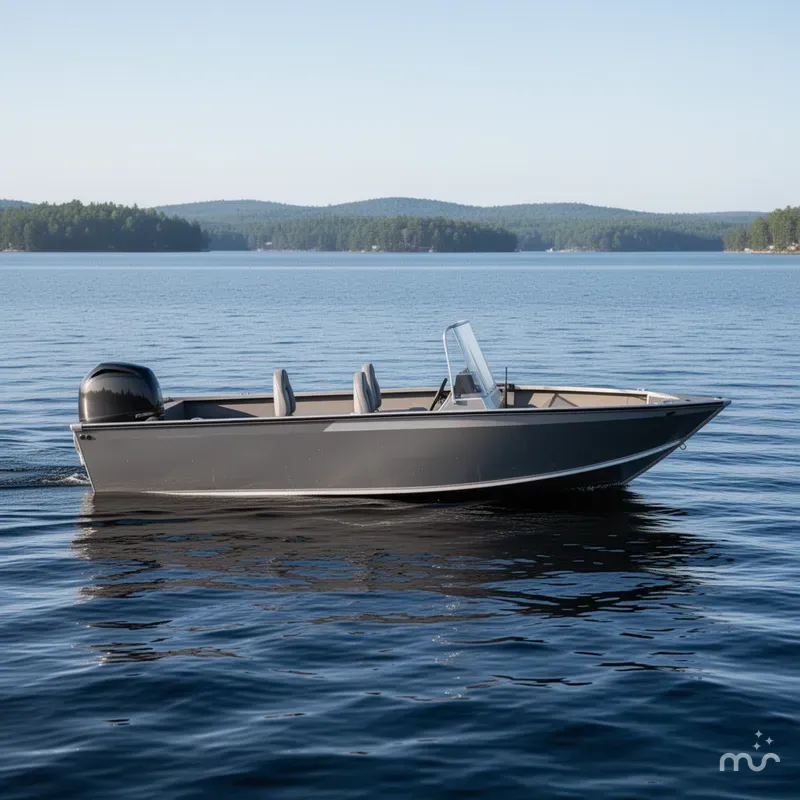 Slide: The Image of Alumacraft Competitor 185X Side Console 2026 - 2