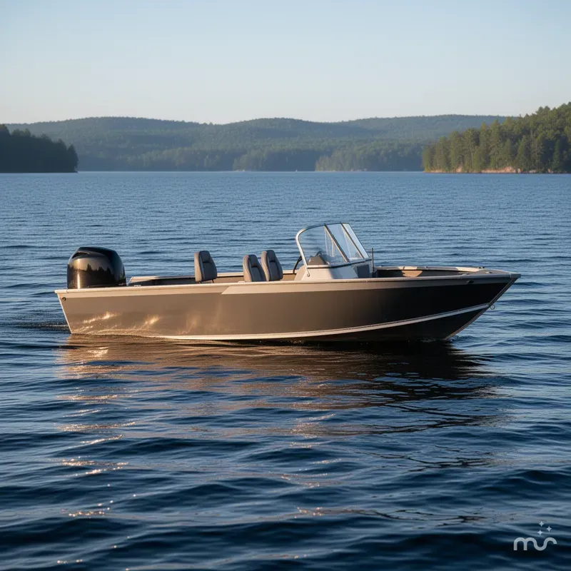 Slide: The Image of Alumacraft Competitor 185X Side Console 2026 - 2