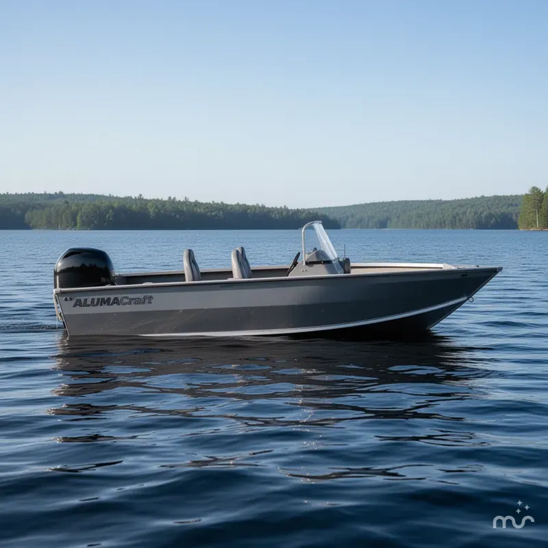 Slide: The Image of Alumacraft Competitor 175X Side Console 2026 - 2