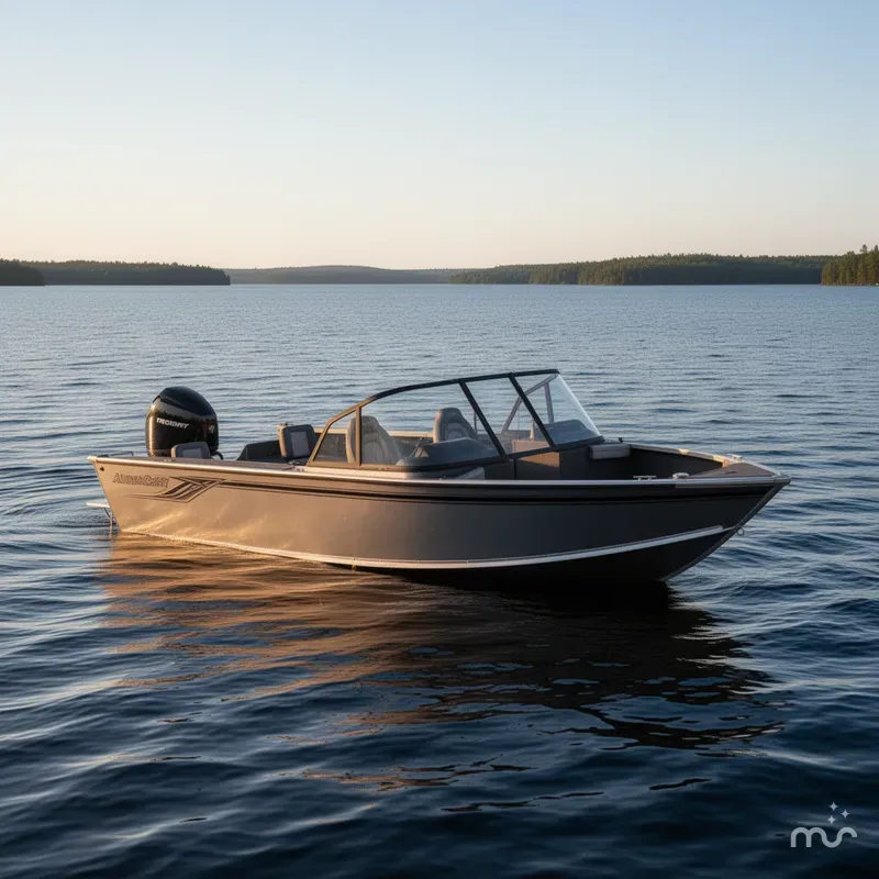 Slide: The Image of Alumacraft Trophy 195X Sport 2026 - 2