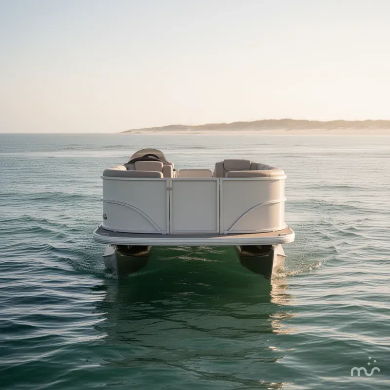 Slide: The Image of Sun Tracker Party Barge 20 DLX 2026 - 2