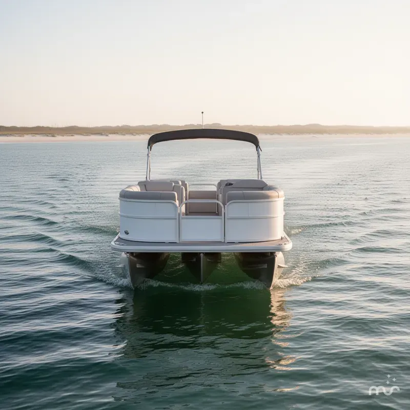 Slide: The Image of Sun Tracker Party Barge 20 DLX 2026 - 3