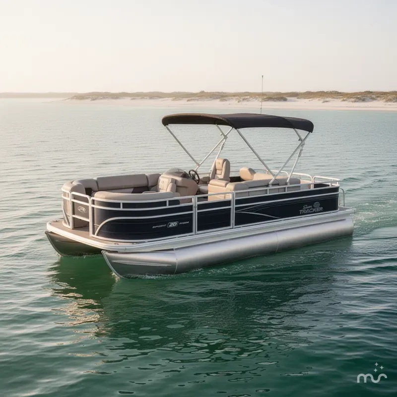 Slide: The Image of Sun Tracker SportFish 20 DLX 2026 - 2