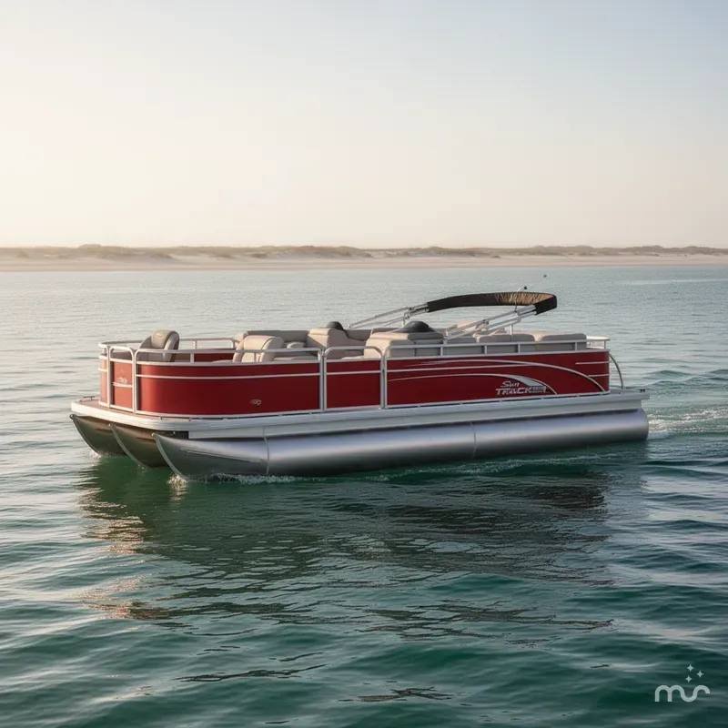 The Image of Sun Tracker Fishin' Barge 22 DLX 2026 - 0