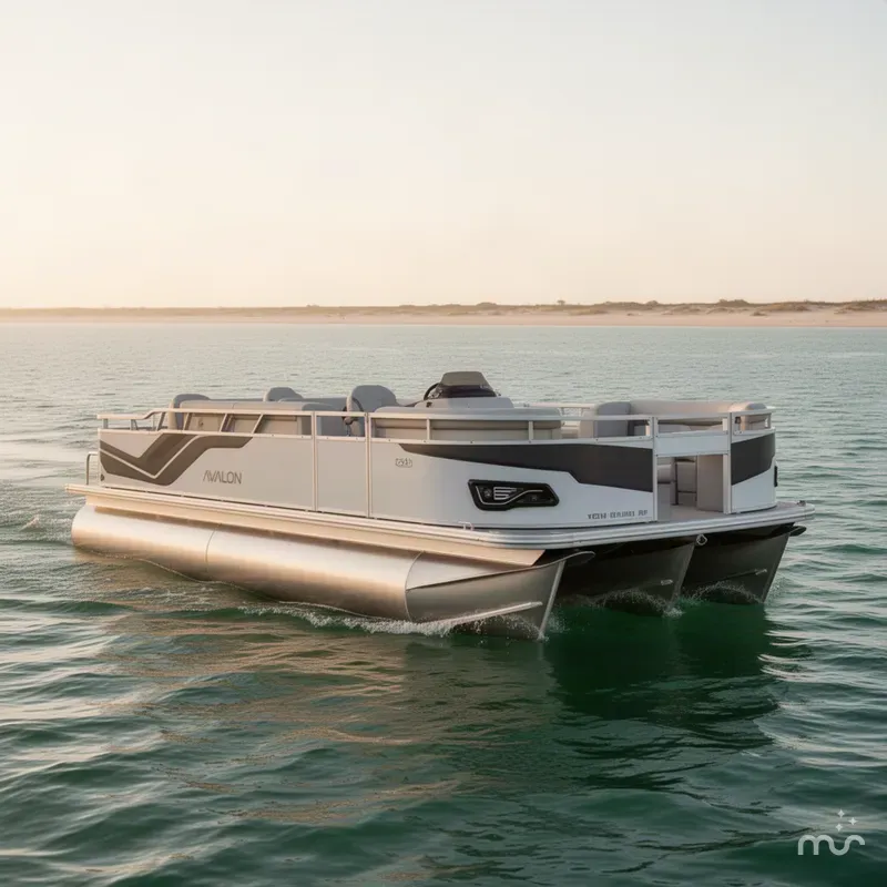Slide: The Image of Avalon Venture 85 Quad Fish - 21' 2026 - 1