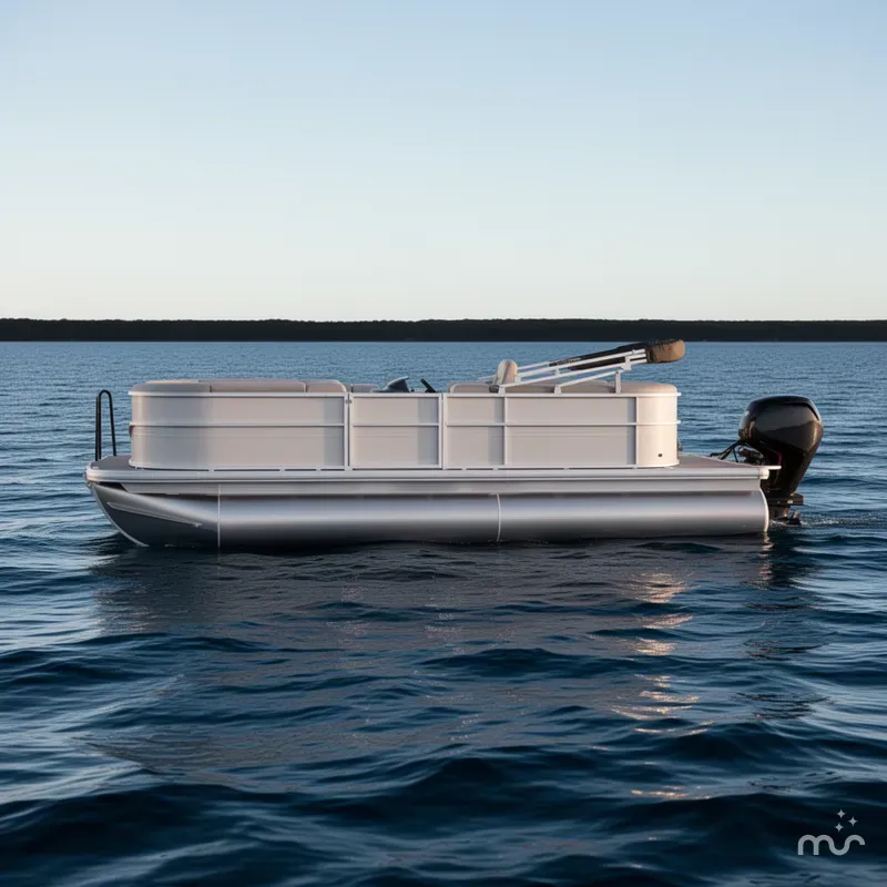 Slide: The Image of Sun Tracker Party Barge 20 DLX 2026 - 1