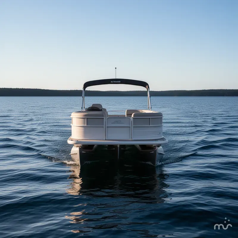 Slide: The Image of Sun Tracker Party Barge 20 DLX 2026 - 3