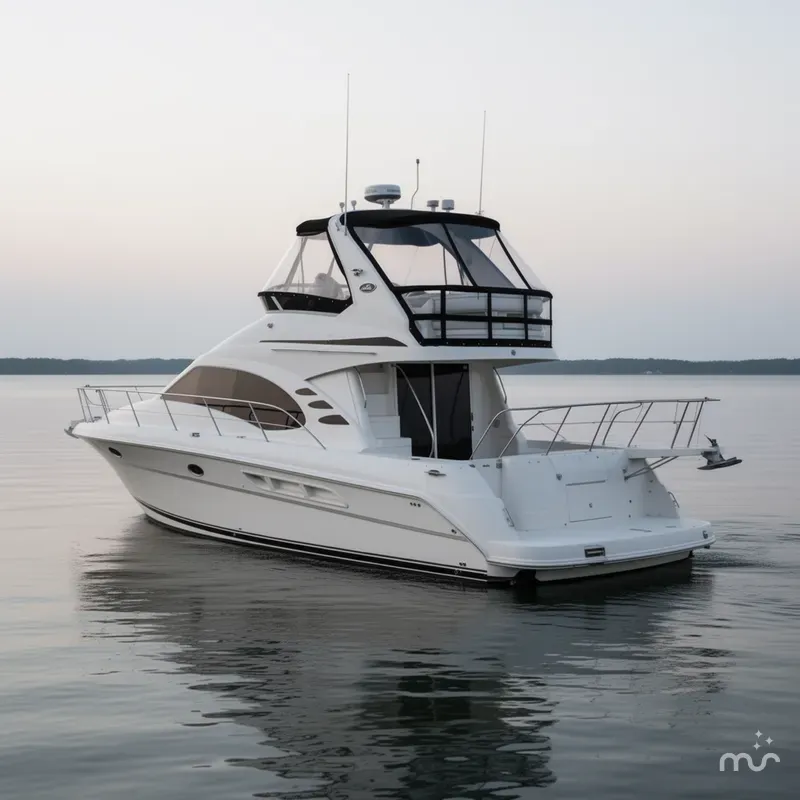 Slide: The Image of Sea Ray 420 Sedan Bridge 2005 - 1