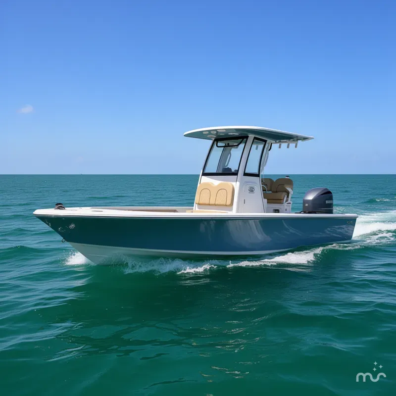 Slide: The Image of Sportsman Masters 247OE Bay Boat 2023 - 1