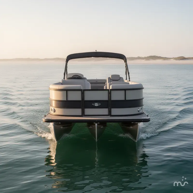 Slide: The Image of Bentley Pontoons Legacy 223 Navigator 2026 - 2