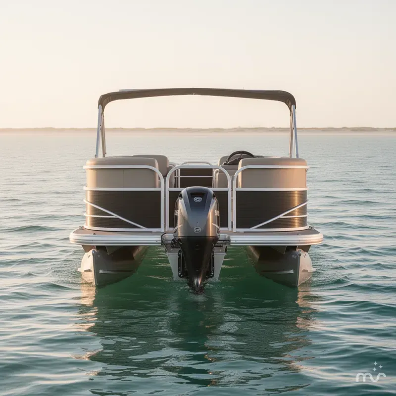 Slide: The Image of Sun Tracker Party Barge 22 RF DLX 2019 - 2