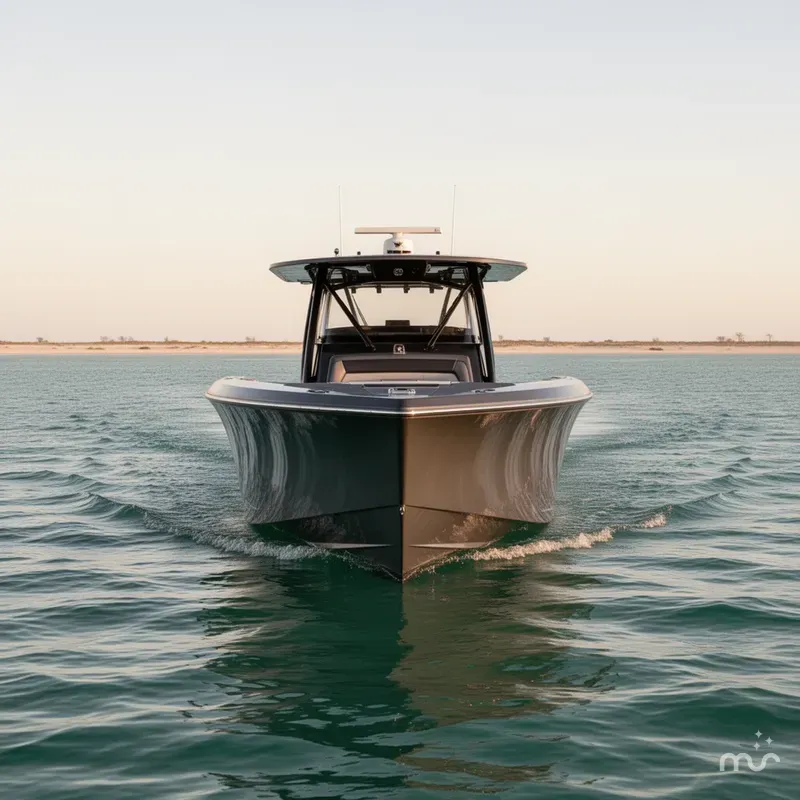 Slide: The Image of Nor-Tech 390 Sport Center Console 2023 - 2